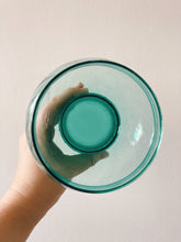 Load image into Gallery viewer, Handblown Teal Hurricane Vase