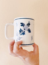 Load image into Gallery viewer, Blue and White Coffee Mug