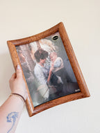 Curved 8x10 Oak Frames