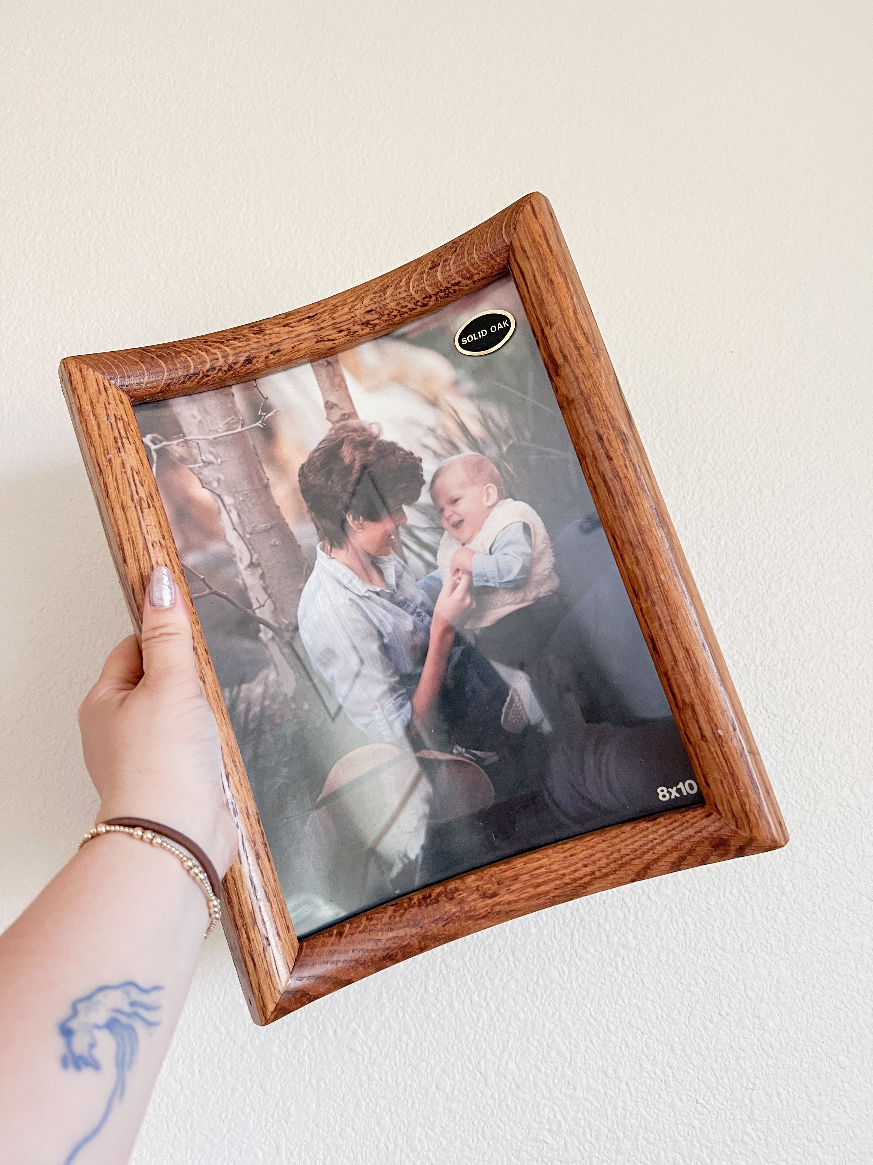 Curved 8x10 Oak Frames