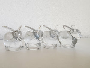 Crystal Bunny Candle Holders