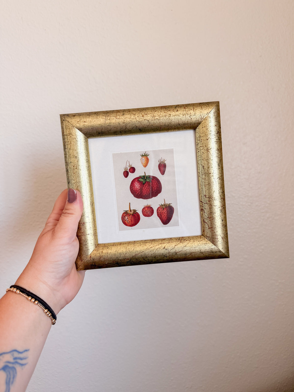 Framed Strawberry Print