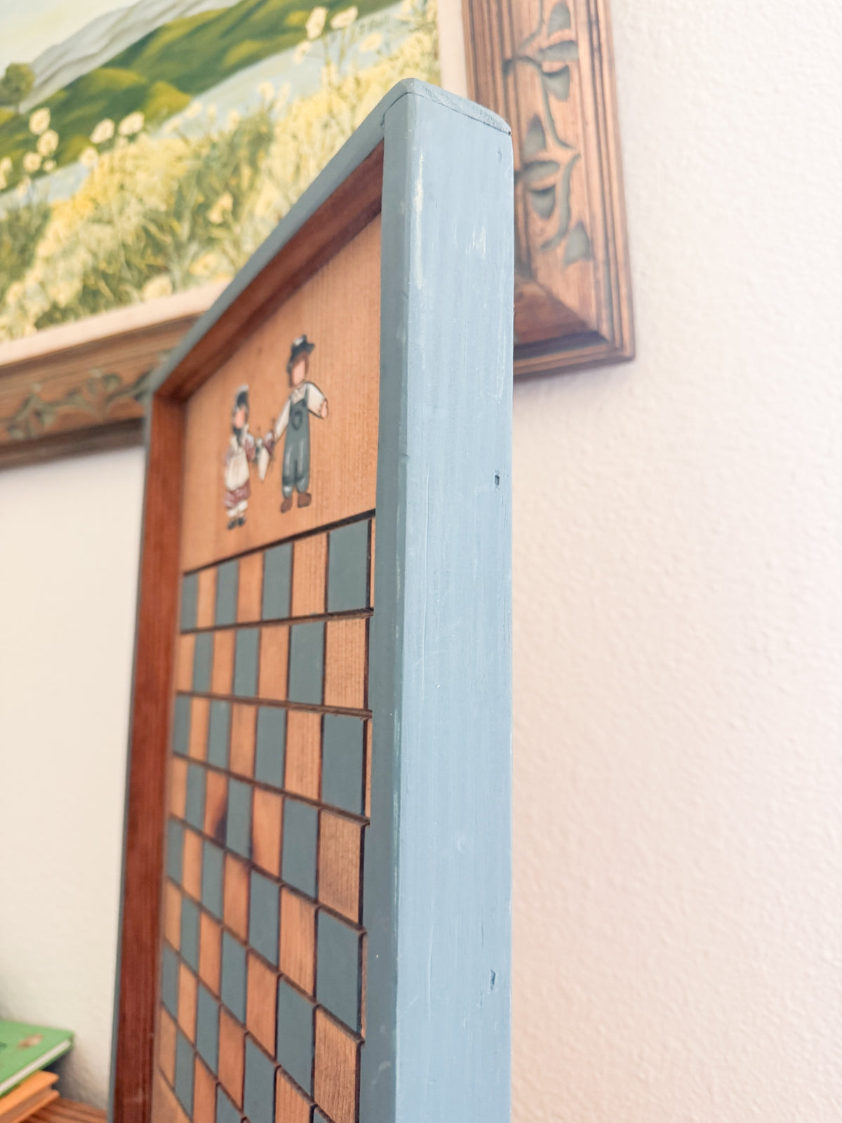 Folk Art Checkerboard