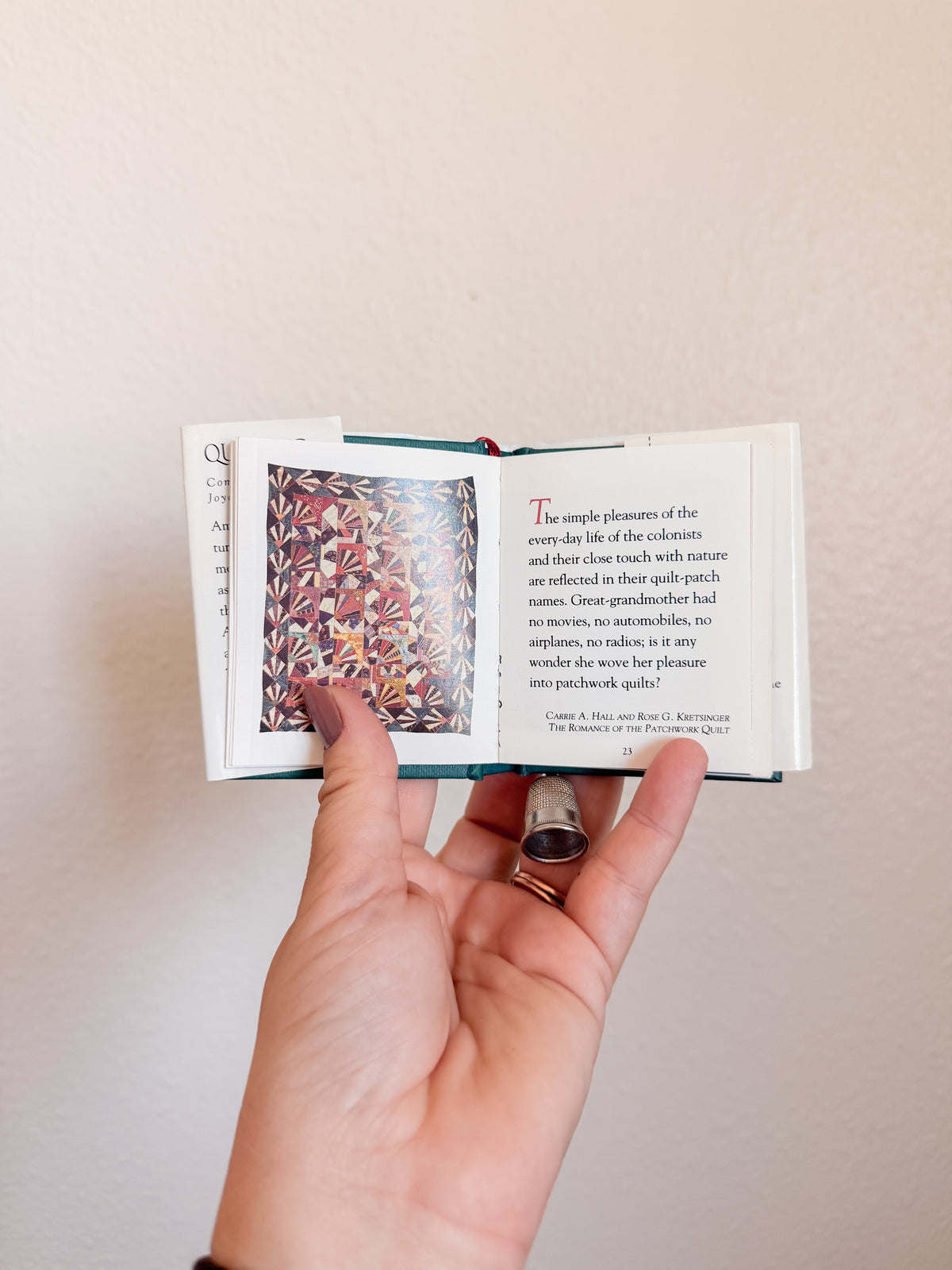 Miniature Quilting Book