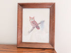 Framed Owl Print