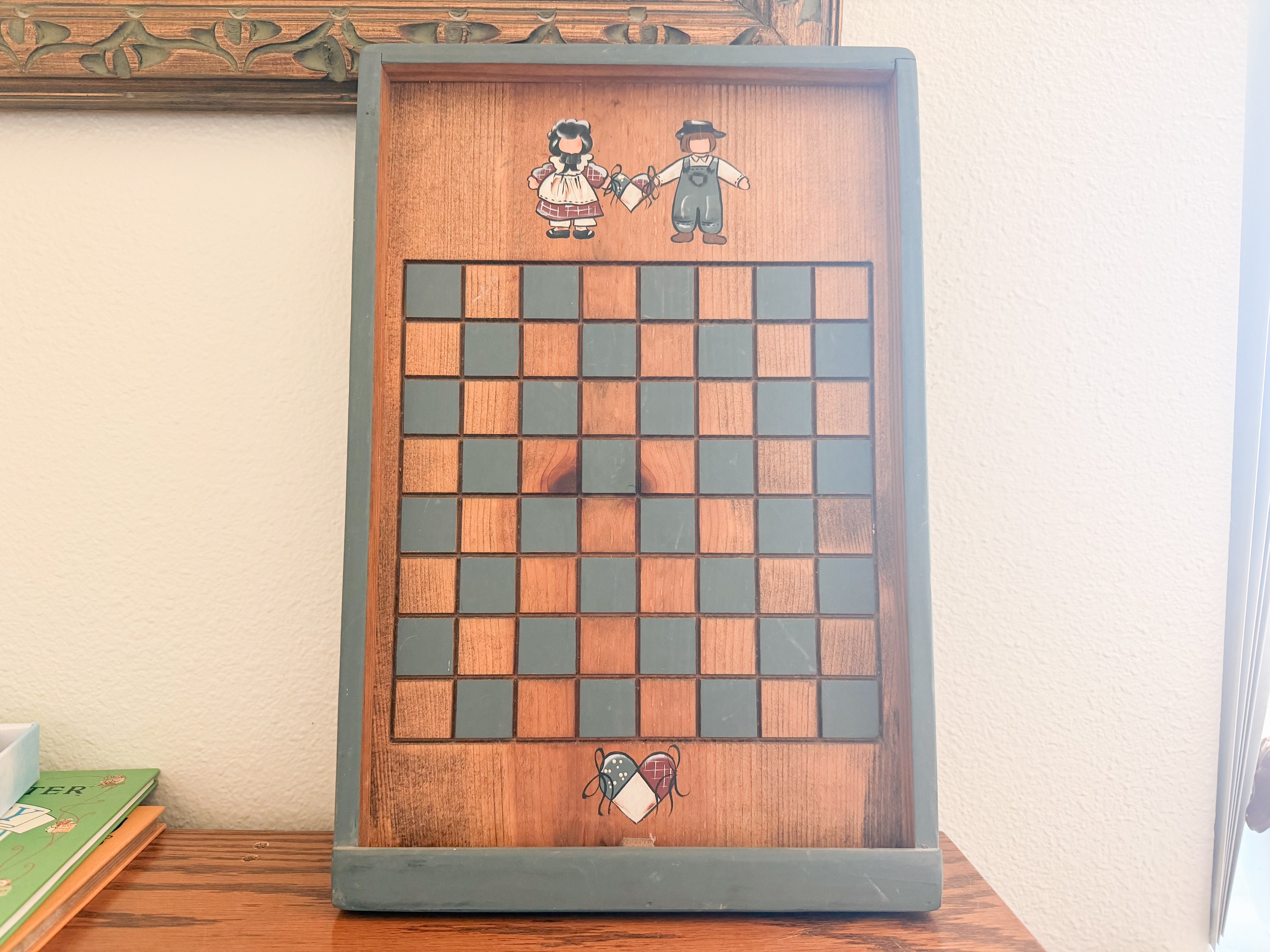 Folk Art Checkerboard