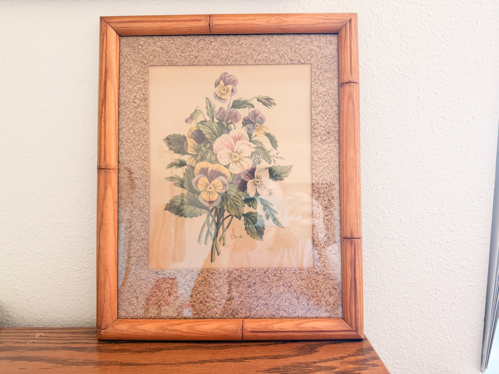 Framed Botanical Print