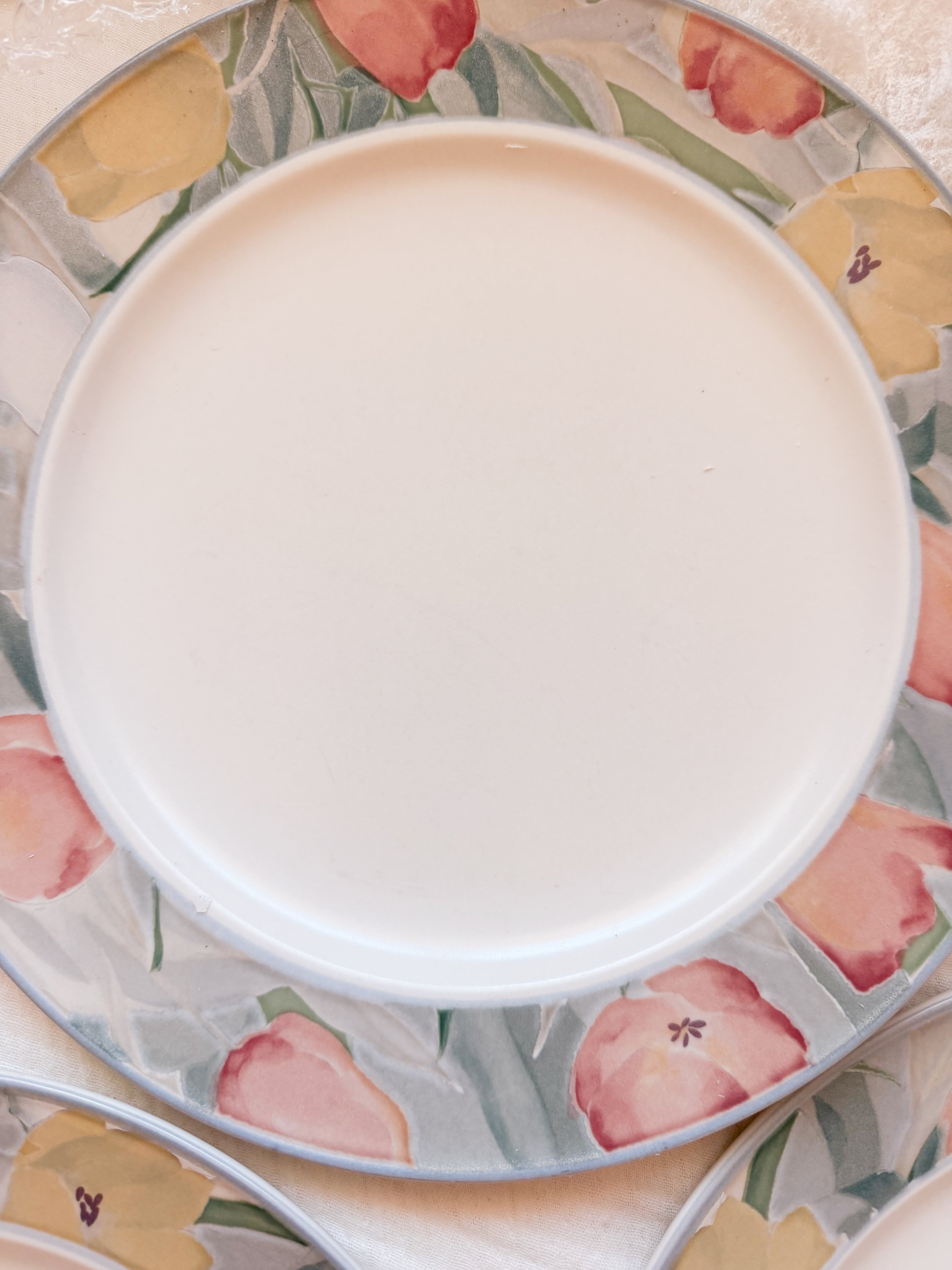 Set of 5 Tulip Plates