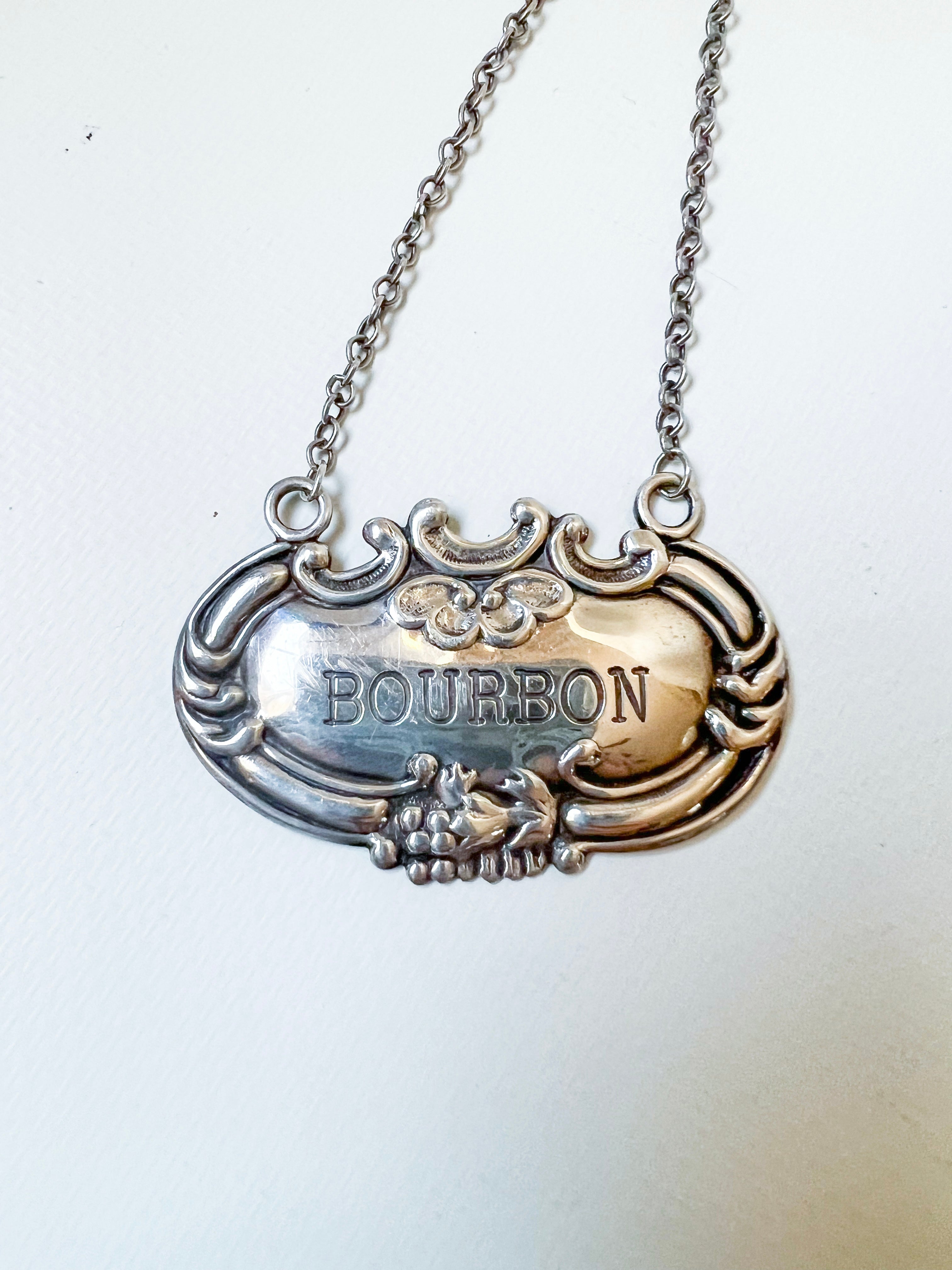 Sterling Silver Decanter Tags