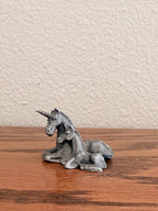 Pewter Unicorn Figurine