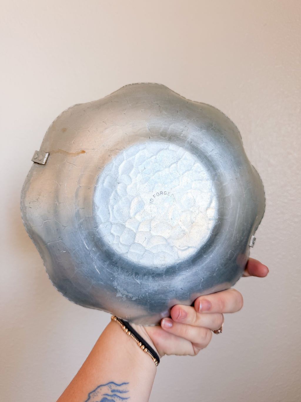 Hand Forged Aluminum Basket