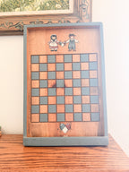 Folk Art Checkerboard