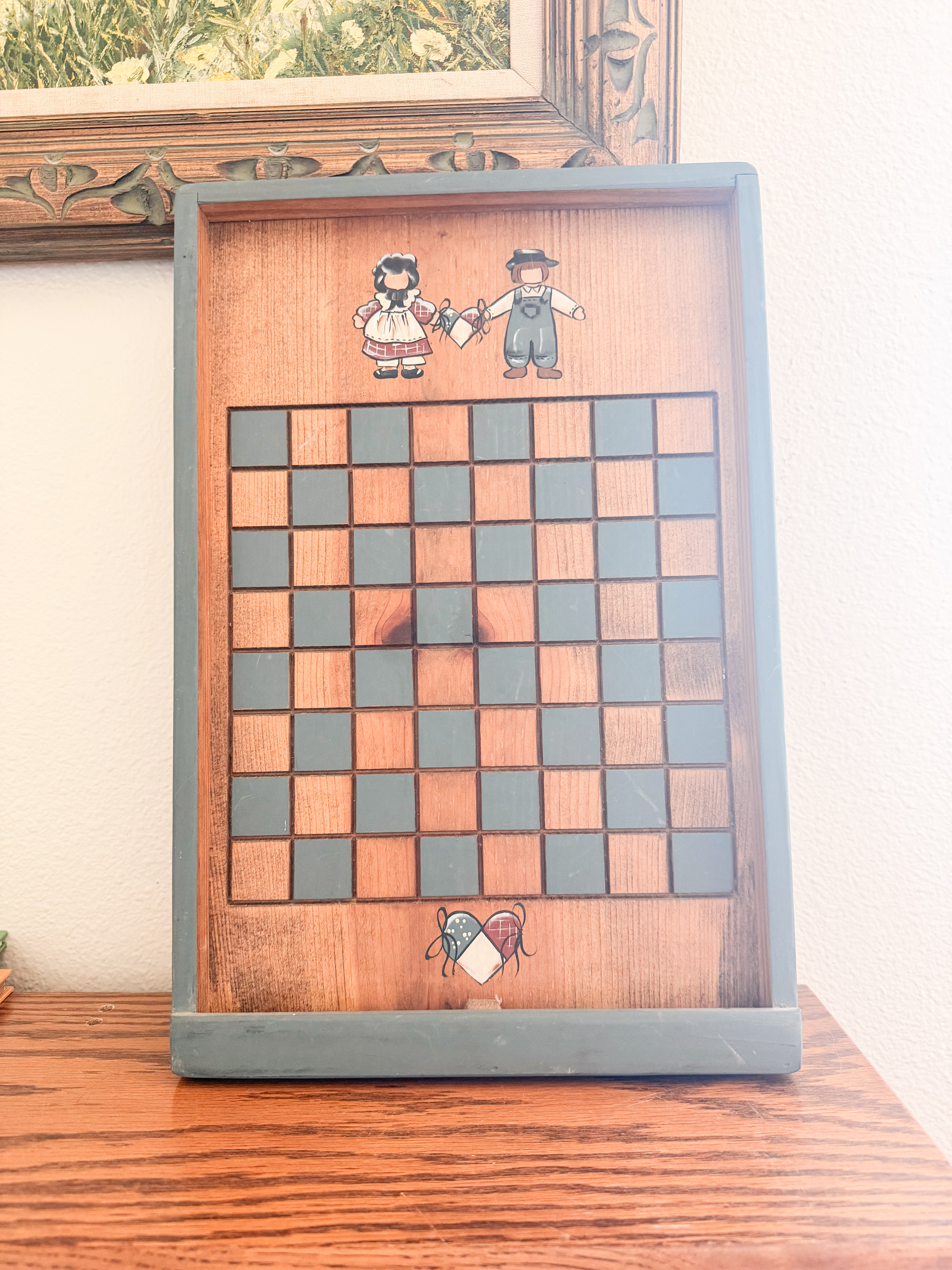 Folk Art Checkerboard