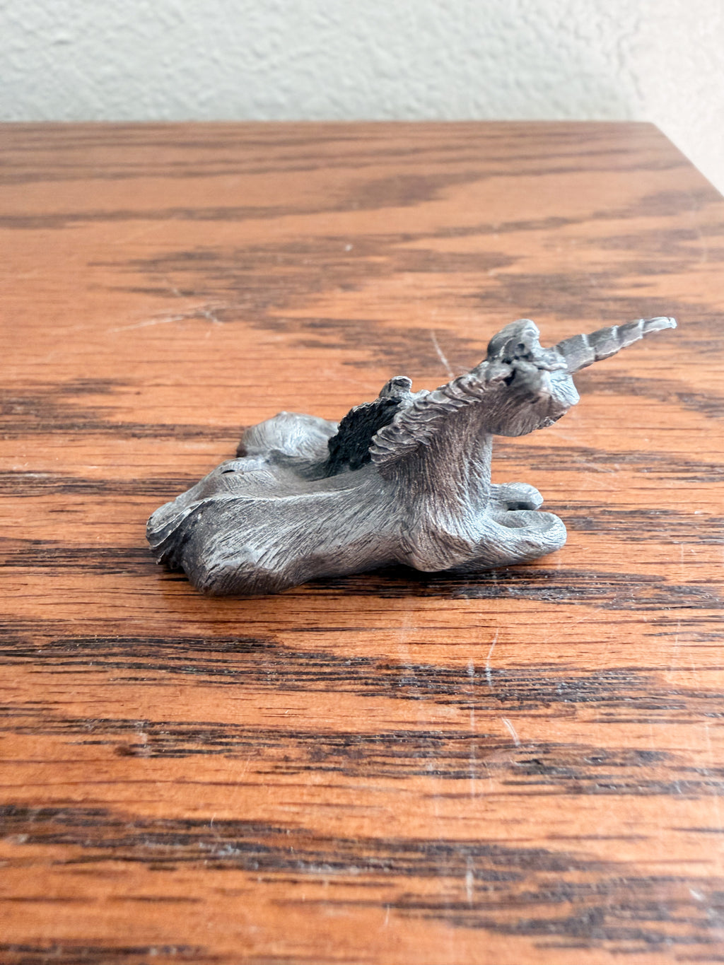 Pewter Unicorn Figurine