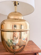 Set of Large Brass Lamps