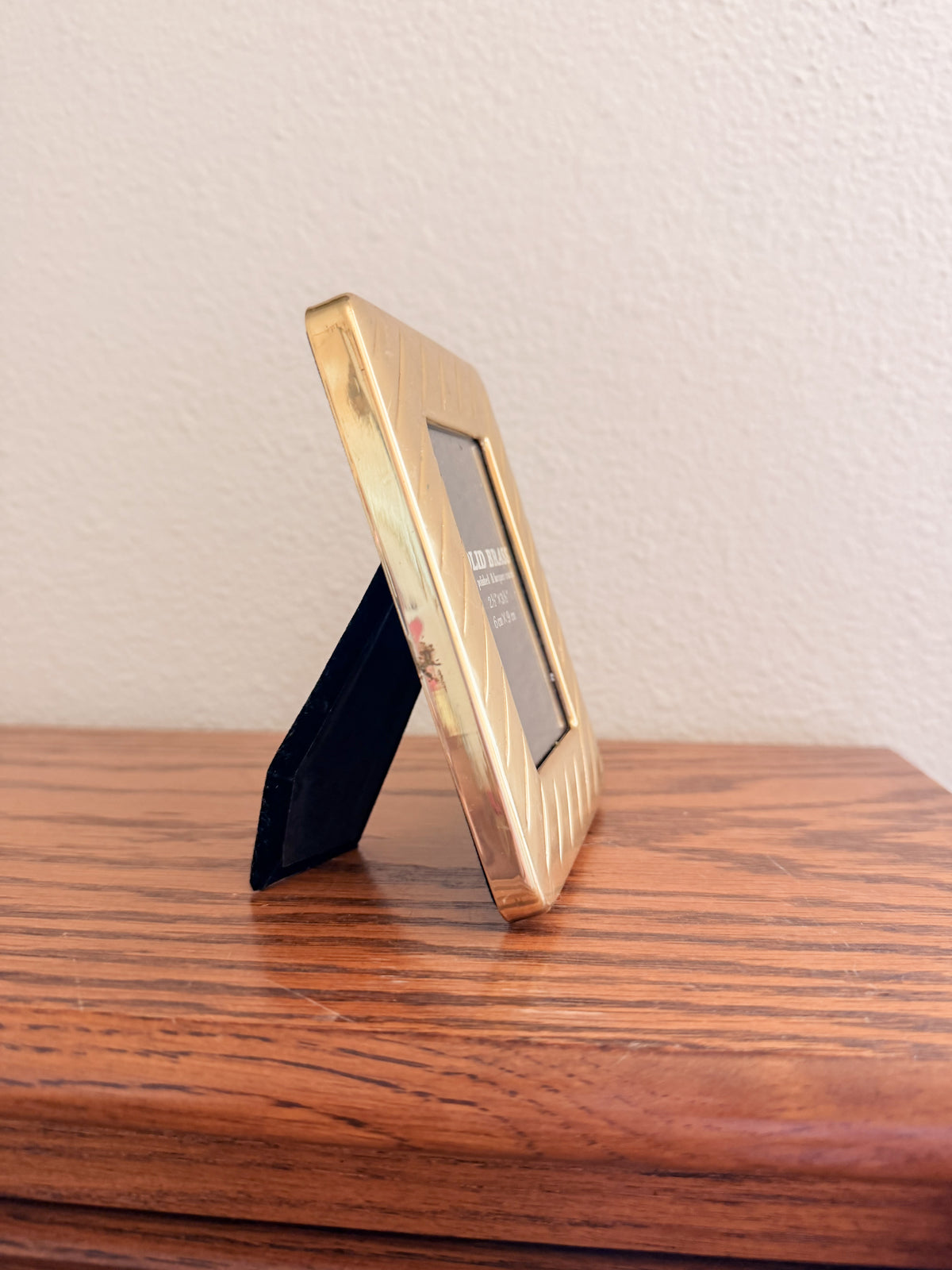 Brass 2.5x3.5 Photo Frame