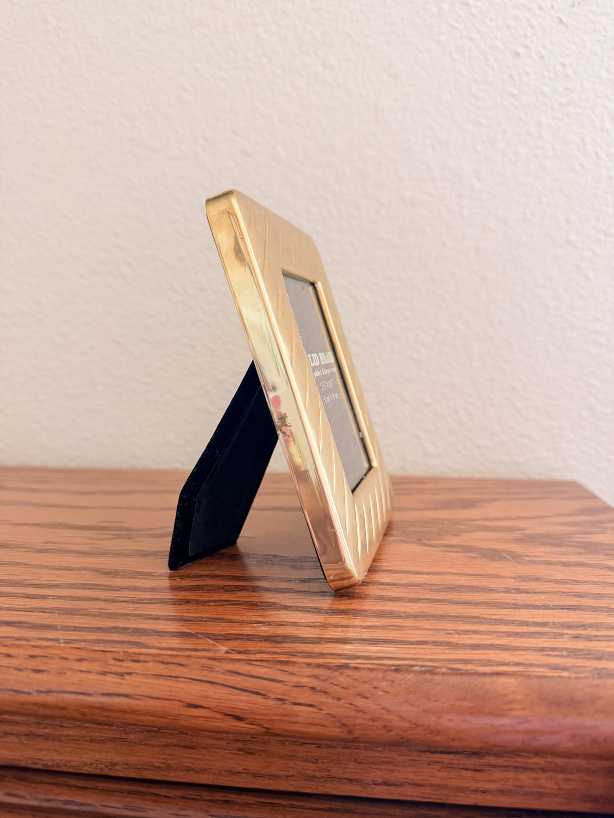 Brass 2.5x3.5 Photo Frame