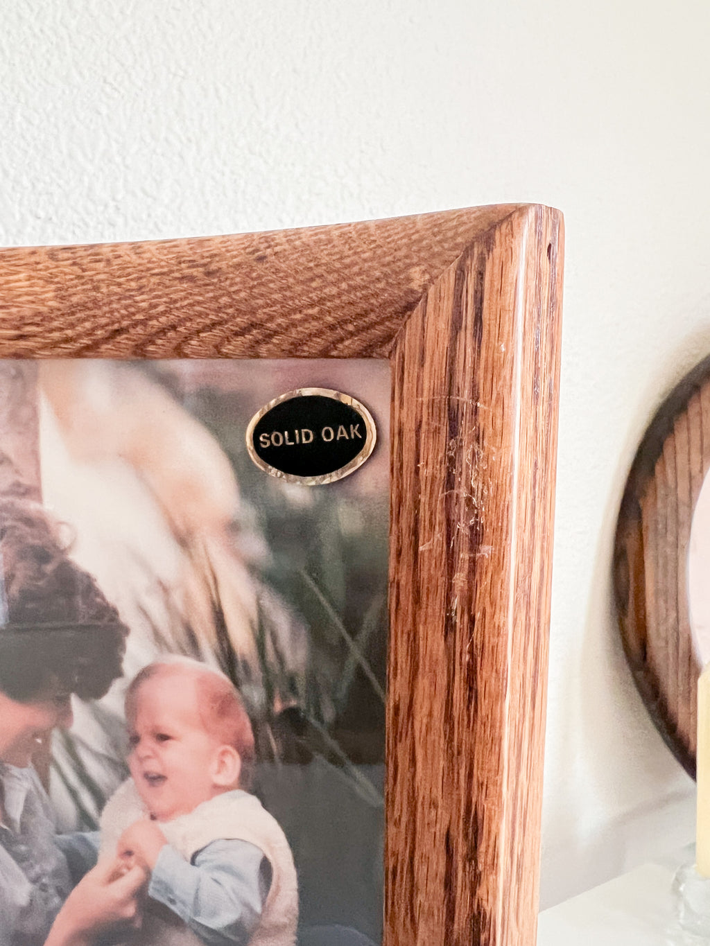 Curved 8x10 Oak Frames
