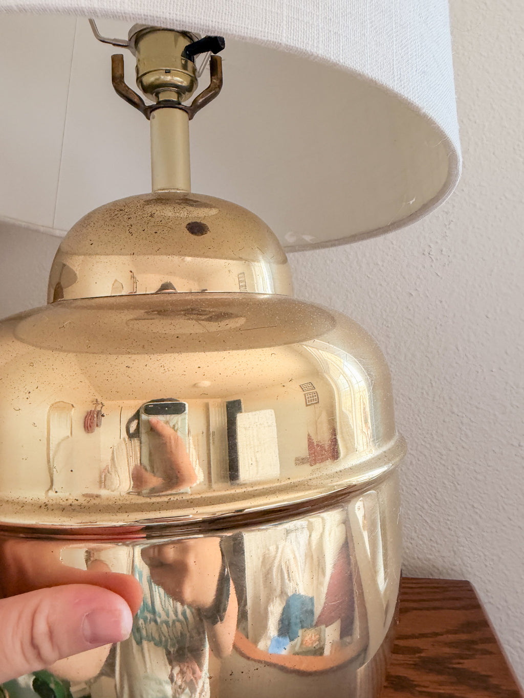 Set of Large Brass Lamps