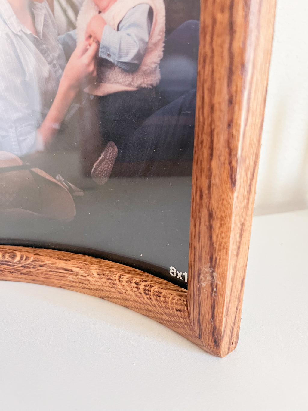 Curved 8x10 Oak Frames