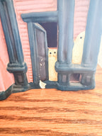 Light Up Ceramic Haunted House