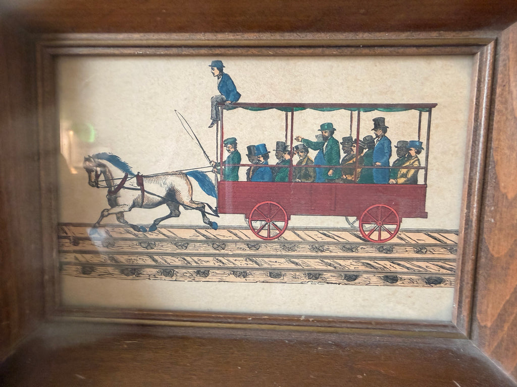 Framed Carriage Art