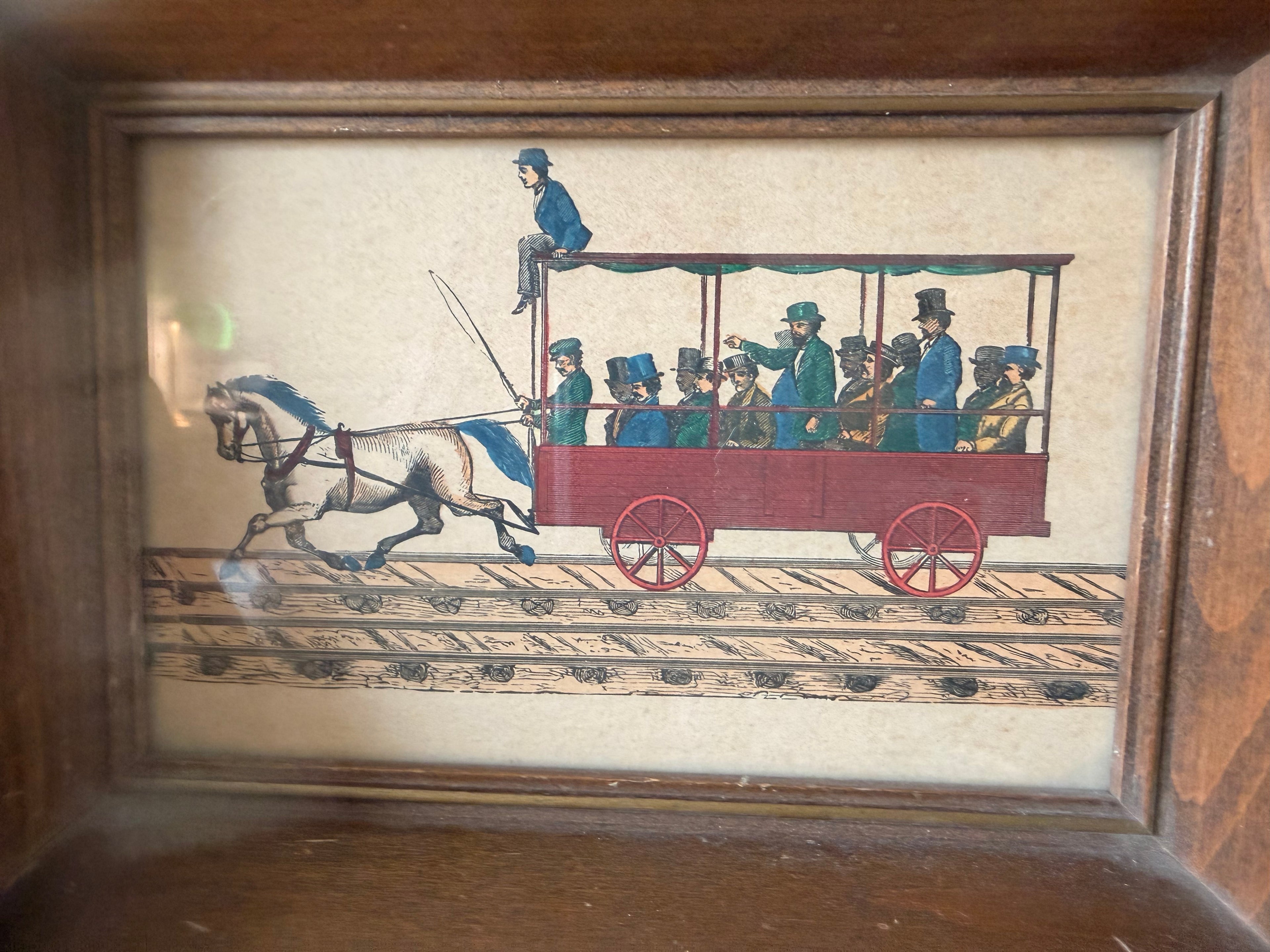 Framed Carriage Art