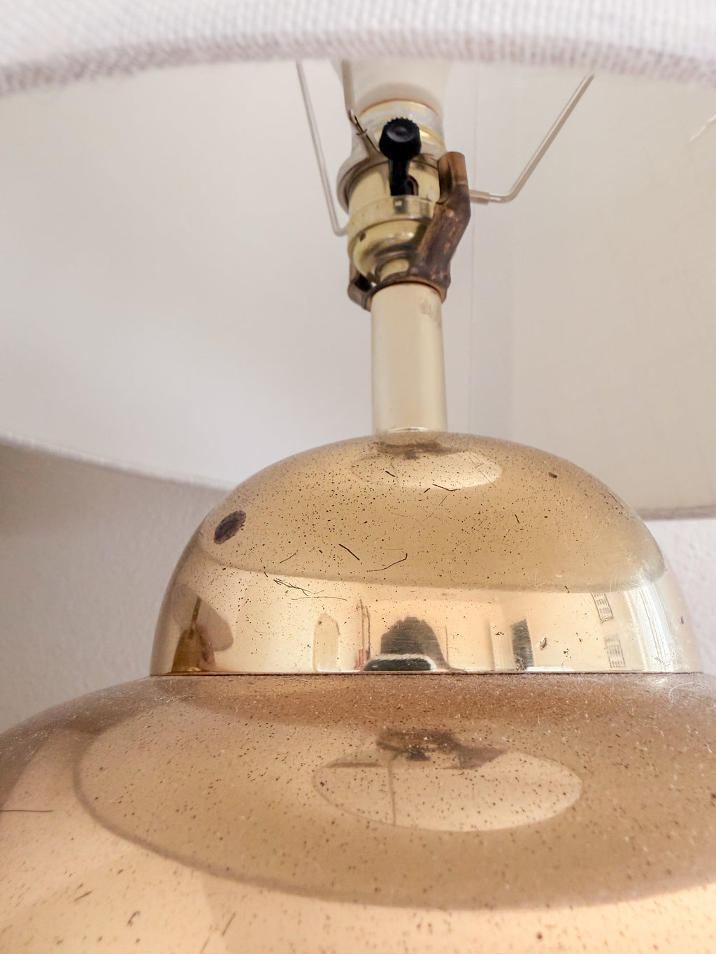 Set of Large Brass Lamps