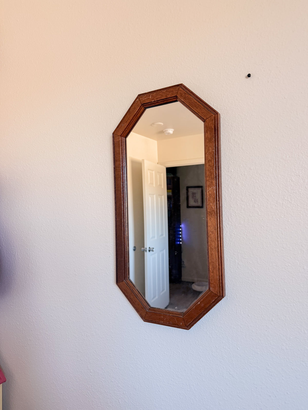 Wooden Octagonal Mirrors