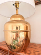 Set of Large Brass Lamps