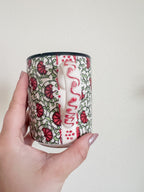 Red and Green Coffee Mug