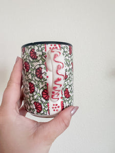 Red and Green Coffee Mug