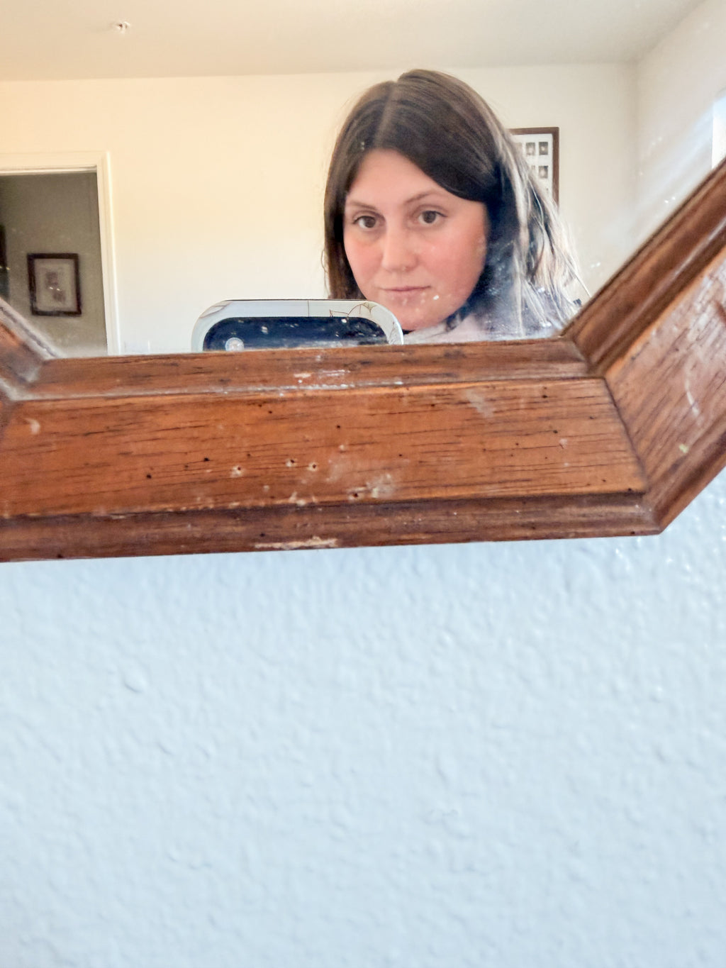 Wooden Octagonal Mirrors