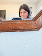 Wooden Octagonal Mirrors