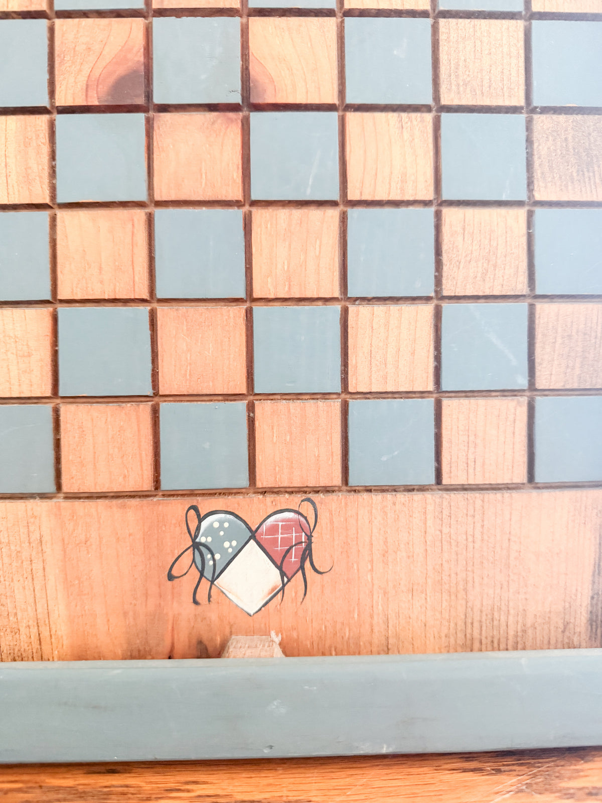 Folk Art Checkerboard