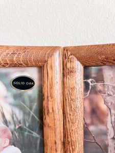 Curved 8x10 Oak Frames