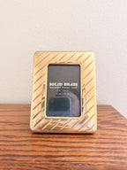Brass 2.5x3.5 Photo Frame