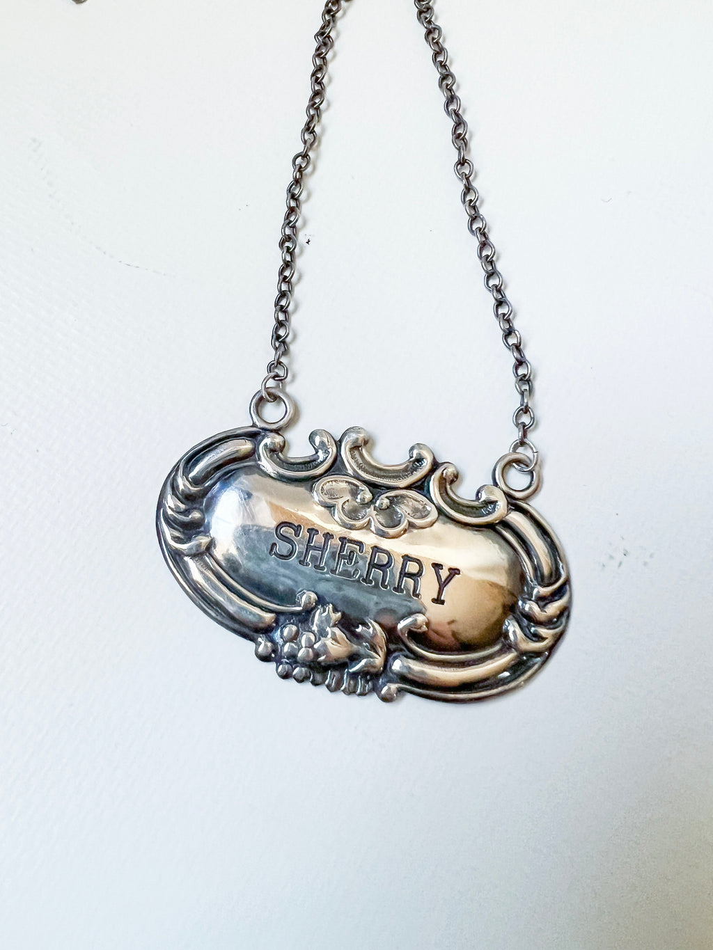 Sterling Silver Decanter Tags