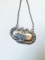 Sterling Silver Decanter Tags