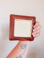 Checkered Ceramic Dish