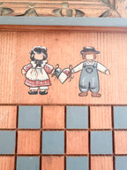 Folk Art Checkerboard