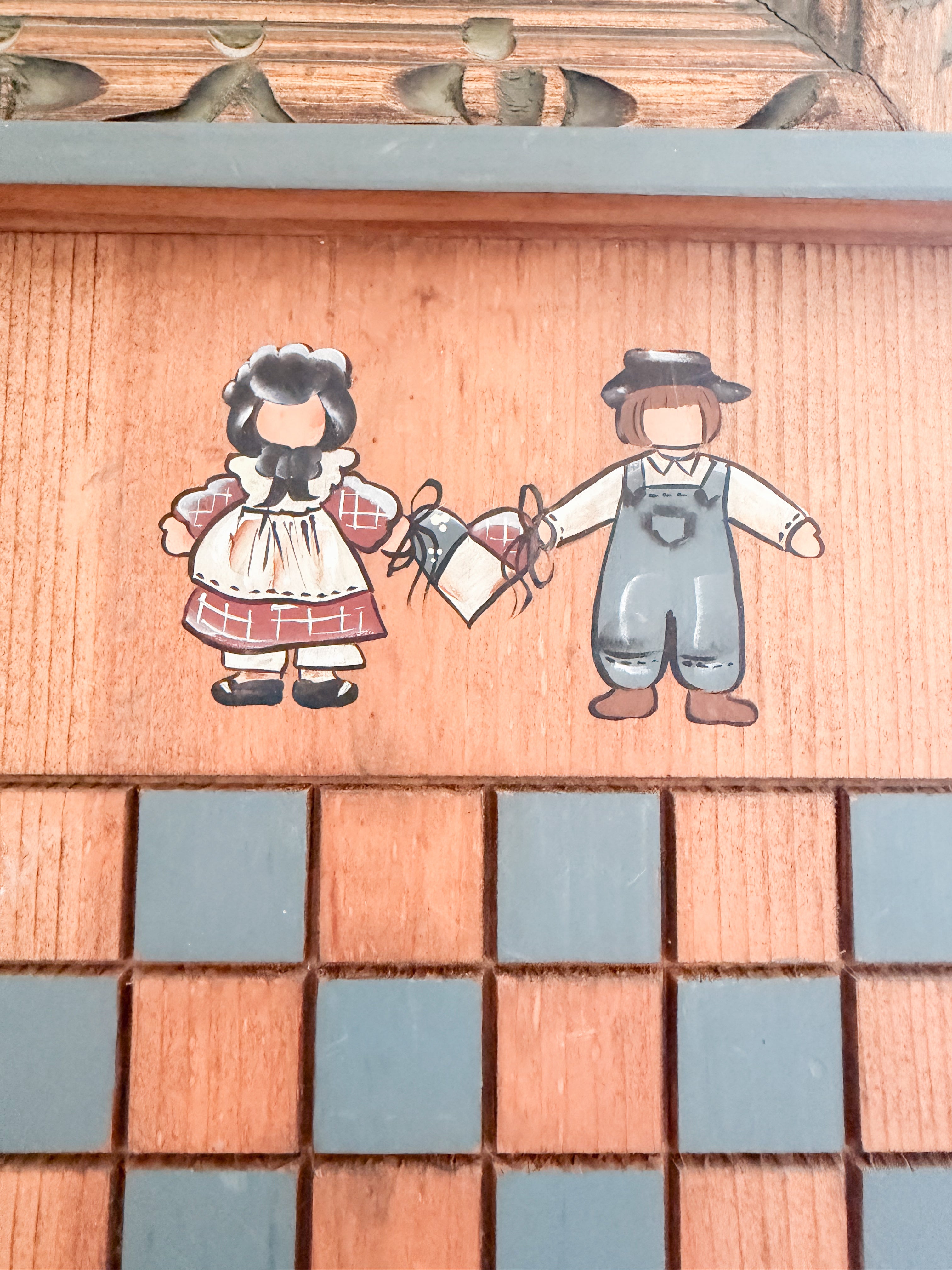 Folk Art Checkerboard