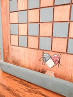 Folk Art Checkerboard