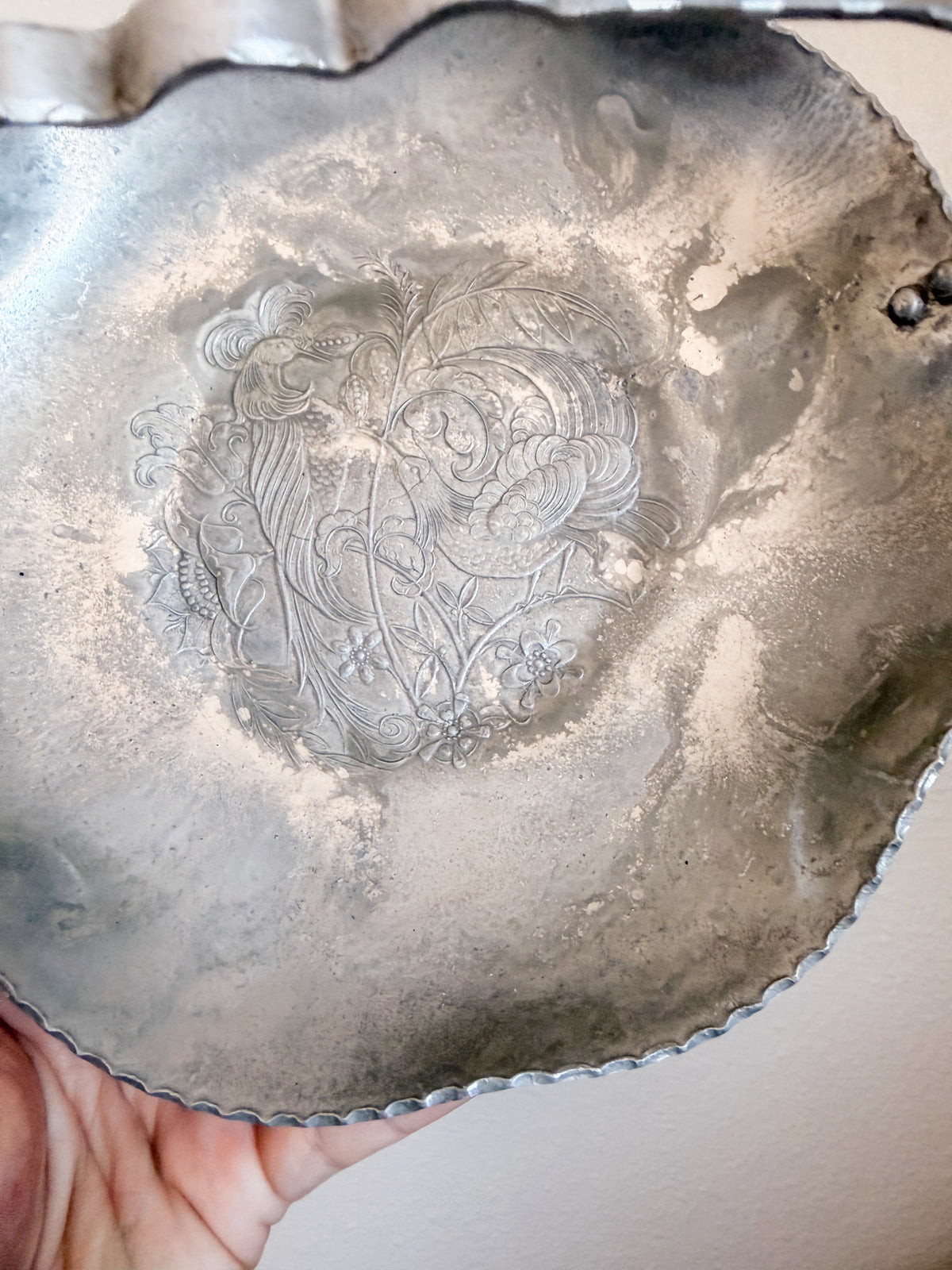Hand Forged Aluminum Basket