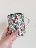Red and Green Coffee Mug