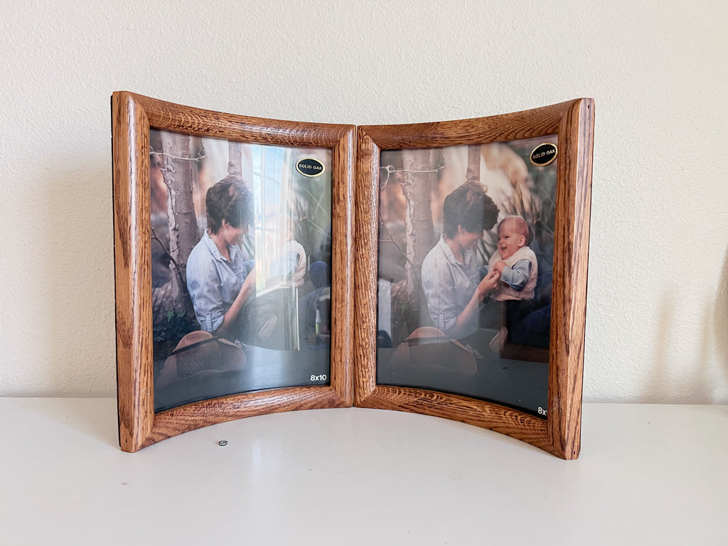 Curved 8x10 Oak Frames