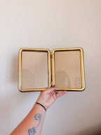 Brass Hinged Photo Frame
