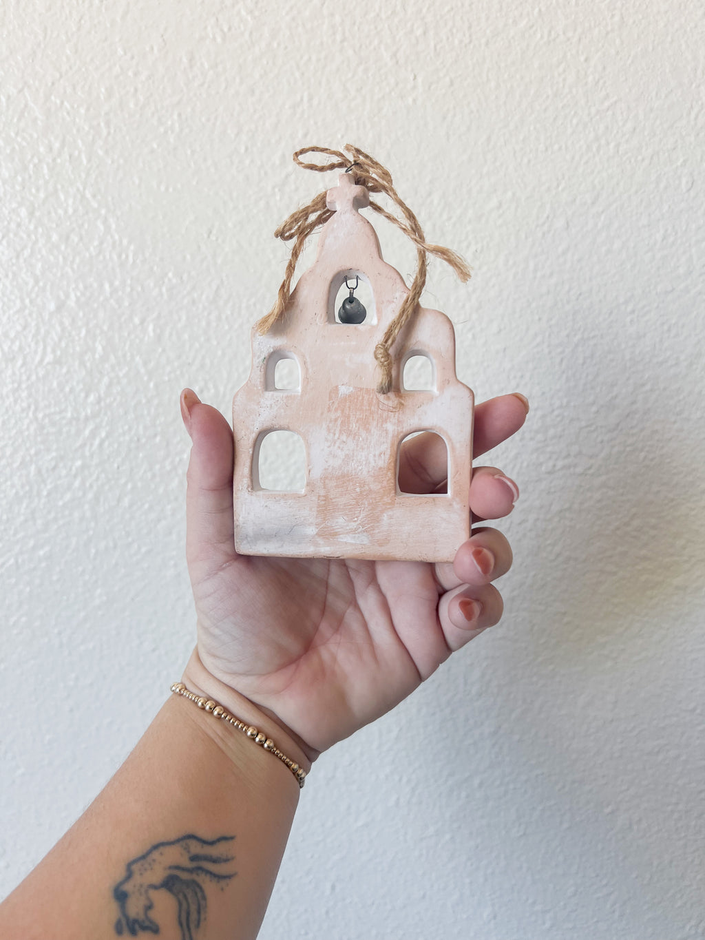 Ceramic Church Ornament