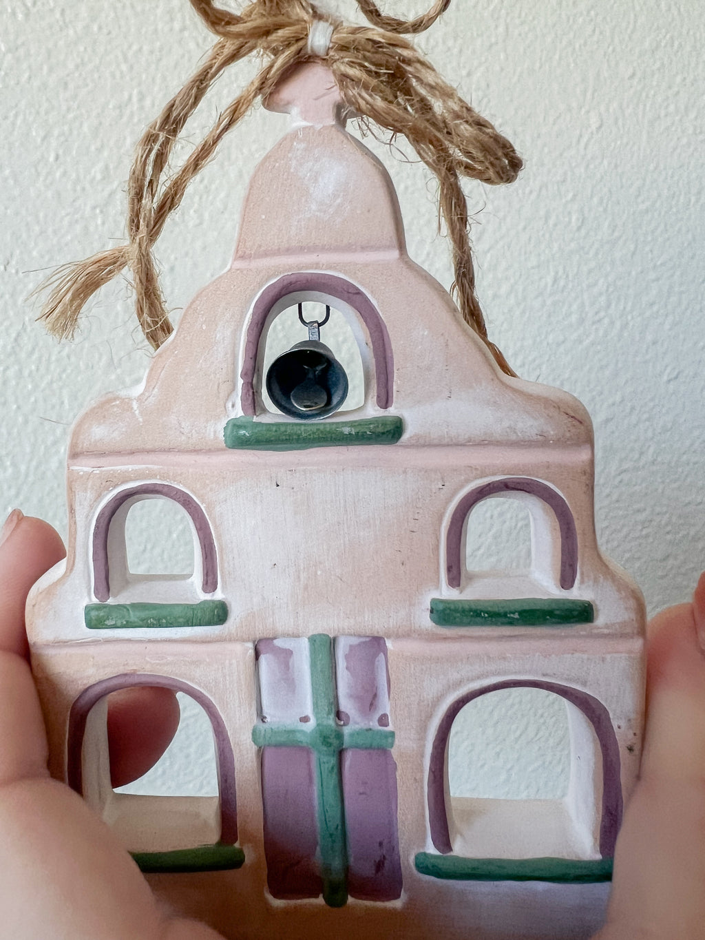 Ceramic Church Ornament