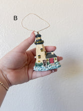 Load image into Gallery viewer, Lighthouse Ornaments
